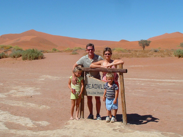Madelein Norval - visiting Sossusvlei and Deadvlei in Namibia